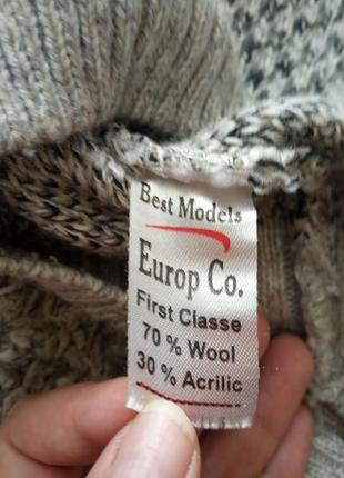 Вовняна кофта 4