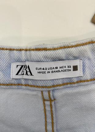 Шорты zara / джинсовые шорты zara3 фото