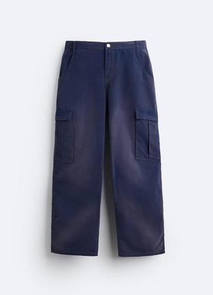 Джинси штани карго zara розмір 40 31 s-m4 фото