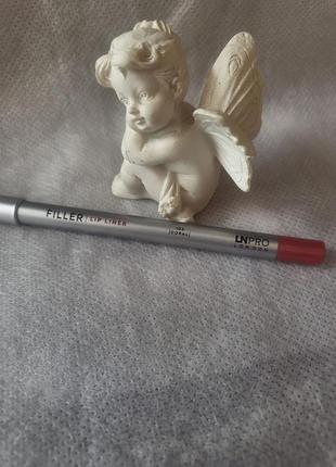 Карандаш для губ гелевый стойкий ln professional filler lip liner no103 coral