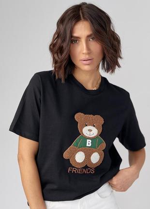 Жіноча футболка з ведмедиком3 фото