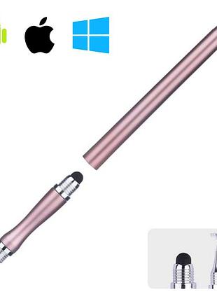 Стилус для сенсорного экрана st8 android iphone розовый