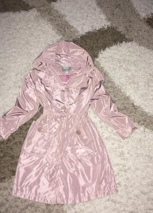 Розовый плащ, m-l