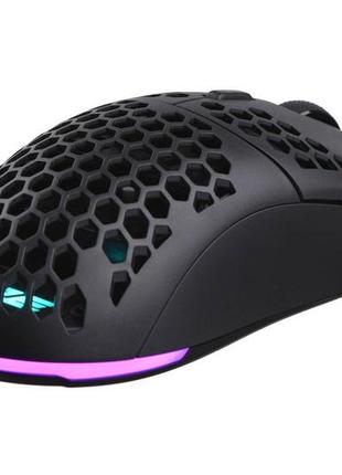 Игровая беспроводная компьютерная мышка 2e gaming hyperdrive lite wl с rgb подсветкой. цвет чёрный5 фото