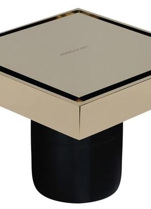 H1 трап зливний magdrain wc02q5-z цирконій золото 100х100 мм h-100