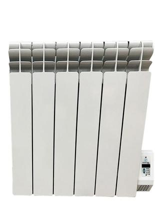 Обогреватель масляный алюминиевый electro elite 6we, 6 секций 500/100, wi-fi программатор, 700 вт