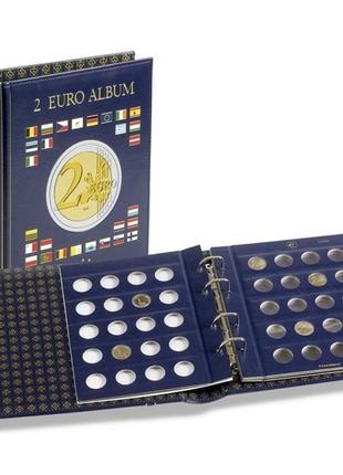 Альбом leuchtturm, vista для  монет номіналом в 2 євро