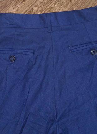 Классические синие брюки calvin klein regular made in dominican republic, молниеносная отправка5 фото