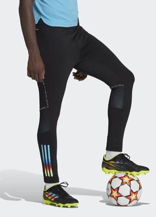 Adidas aeroready tiro pro футбольні лосіни леггінси для занять спортом, тренувань бігу m-розмір. ори