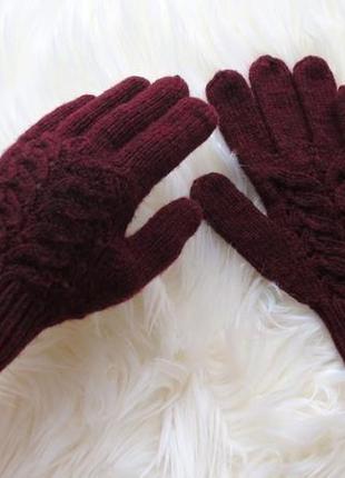 Жіночі рукавички перчатки з в'язані кашеміру, подарунок мамі дружині на 8 березня день народження