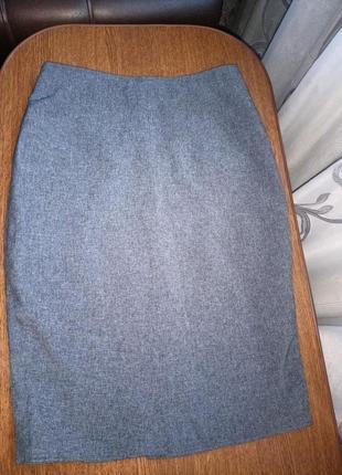Женская серая юбка1 фото