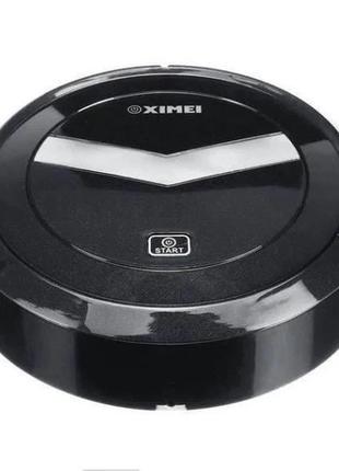 Автоматичний робот-пилосос розумний пилосос на акумуляторі ximei mop. колір чорний