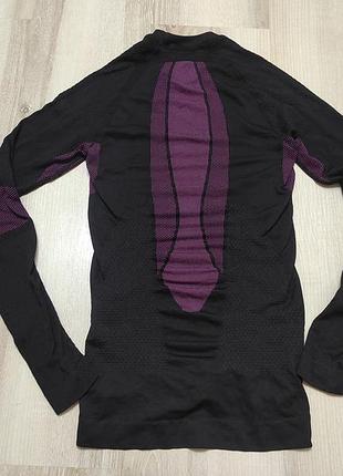Термобелье верх, анатомическая термо-кофта, бесшовный термо-реглан wedze на xs-s