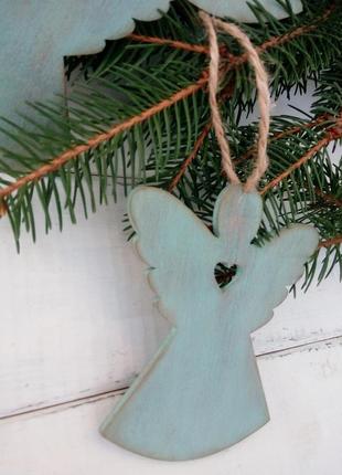 Рождественские ангелы- декор для елки5 фото