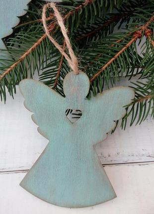 Рождественские ангелы- декор для елки4 фото
