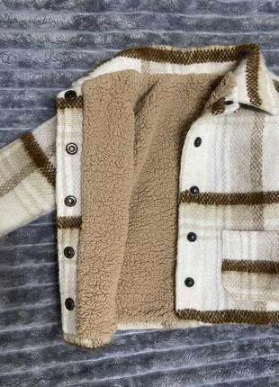 Утепленная рубашка, куртка teddy chepura#ine 80 размер2 фото