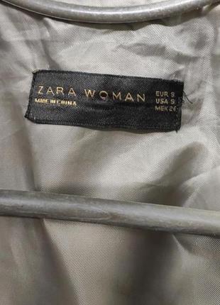 Zara водонепроницаемая куртка весна -осень черный жакет5 фото