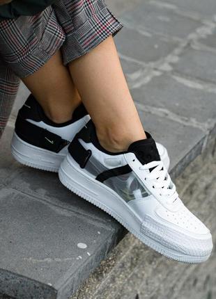 Кросівки nike air force 1 type white кроссовки3 фото