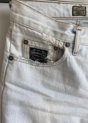 Прямые джинсы высокая посадка винтажные фирменные levis5 фото