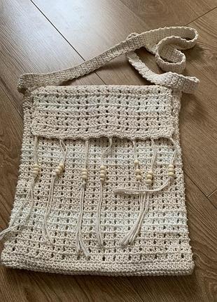 Сумка / шоппер в&amp;nbsp;язаная hand made