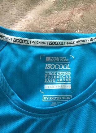 Mountain warehouse isocool wicking quick drying uv protection мужская футболка торг8 фото