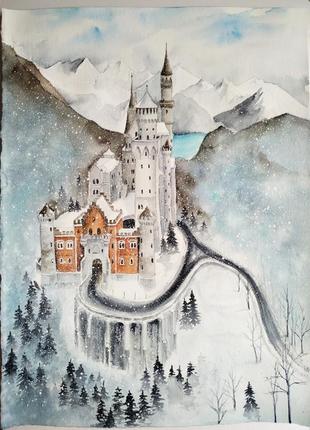 Зимовий замок нойшванштайн