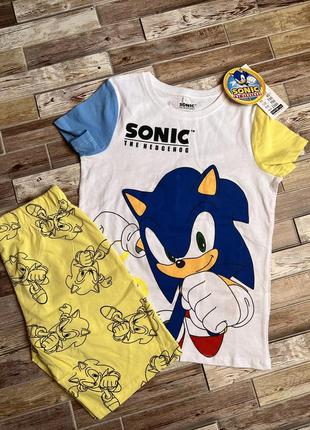 Літній комплект sonic для хлопчика1 фото