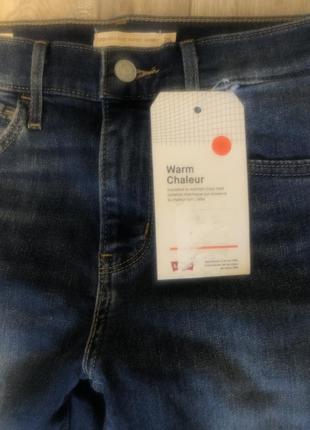 Джинсы женские levi's premium 25*30 темно синие2 фото