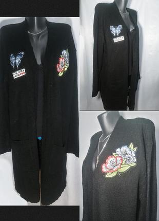 Классный вязаный кардиган, кофта takko fashion p-p l