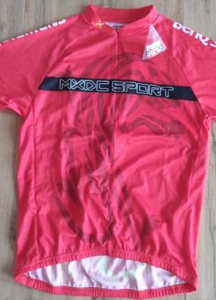 Mxdc sport спортивная дышащая кофта для езды на велосипеде m размер новая