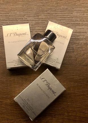 Dupont montaigne 5 ml. - мужская туалетная вода миниатюра2 фото