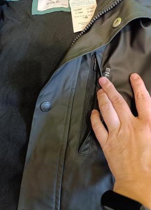 Куртка ветровка из прорезиненной ткани7 фото
