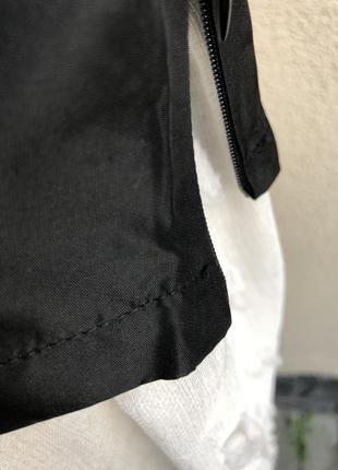 Винтаж,чёрная блуза на брителях,майка,топ,люкс бренд,ivano boni,3 фото