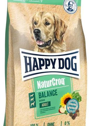 Корм happy dog premium natur croq balance 4 кг - корм для собак сухой (хеппи дог натур крок баланс)