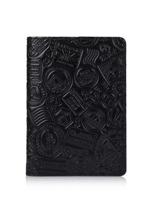 Обложка для паспорта  hiart pc-01 crystal panther "let's go travel"