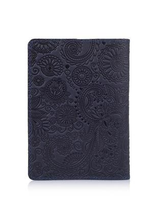 Обкладинка для паспорта hiart pc-01 shabby ink "mehendi art"