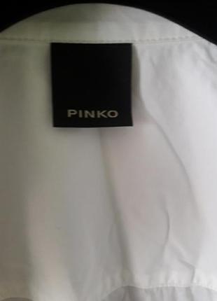 Рубашка белая. pinko.6 фото