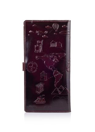 Тревел-кейс hi art tc-01 crystal brown silk "7 wonders of the world"