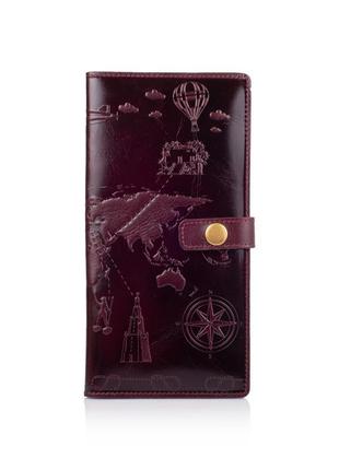 Тревел-кейс hi art tc-01 shabby plum "7 wonders of the world"