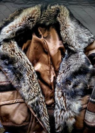 Мужская зимняя оригинальная куртка8 фото