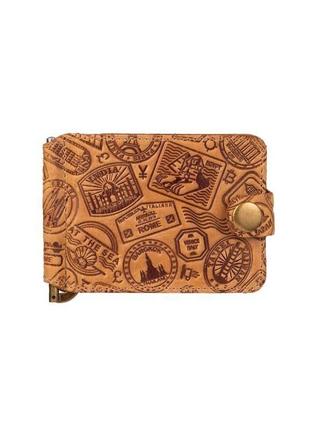 Затиск для грошей hiart mc-01 shabby honey "let's go travel"