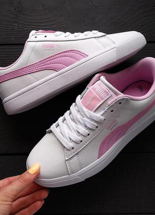 Кроссовки женские  pu*ma court star vulc fs (распродажа)