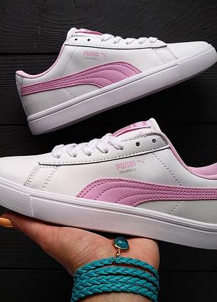 Кроссовки женские  pu*ma court star vulc fs (распродажа)2 фото