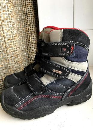 Фирменные термо ботинки primigi, gore-tex 29р. оригинал