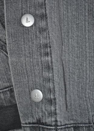 Trussardi jeans джинсовая куртка с трикотажными вставками5 фото