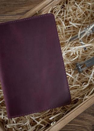 Обложка для паспорта hiart pc-01 shabby plum