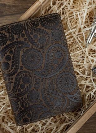 Обложка для паспорта  hiart pc-01 shabby olive "buta art"