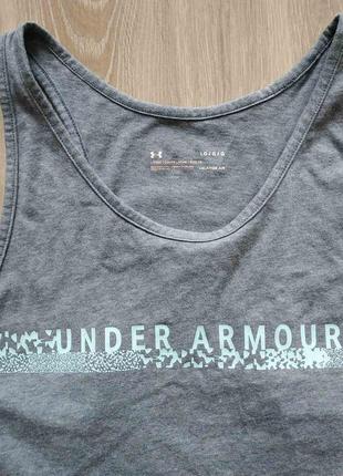 Майка спортивная under armour размер lg, состояние отличное3 фото