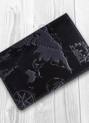 Обкладинка для паспорта hiart pc-01 shabby ink "7 wonders of the world"
