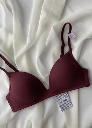 Бюстгальтер трикутної форми tezenis з бавовни 75b/70c